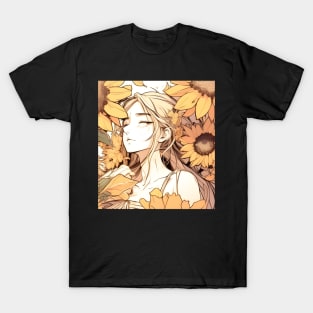 Just A Girl Who Love Sunflower - Sunflower Girl T-Shirt